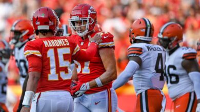 Kansas City Chiefs vs Cleveland Browns Match Player Stats