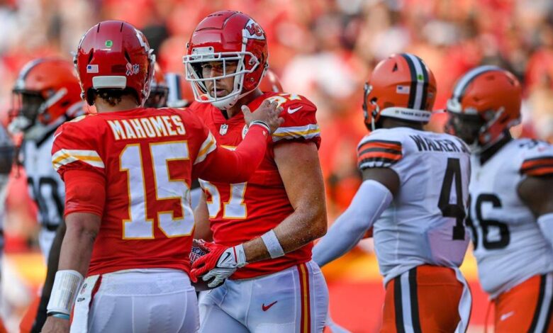 Kansas City Chiefs vs Cleveland Browns Match Player Stats